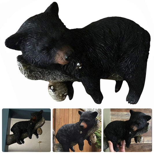 Bear Cub Tree Hugger Wall-Mounted