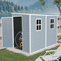 4x8 foot outdoor storage shed