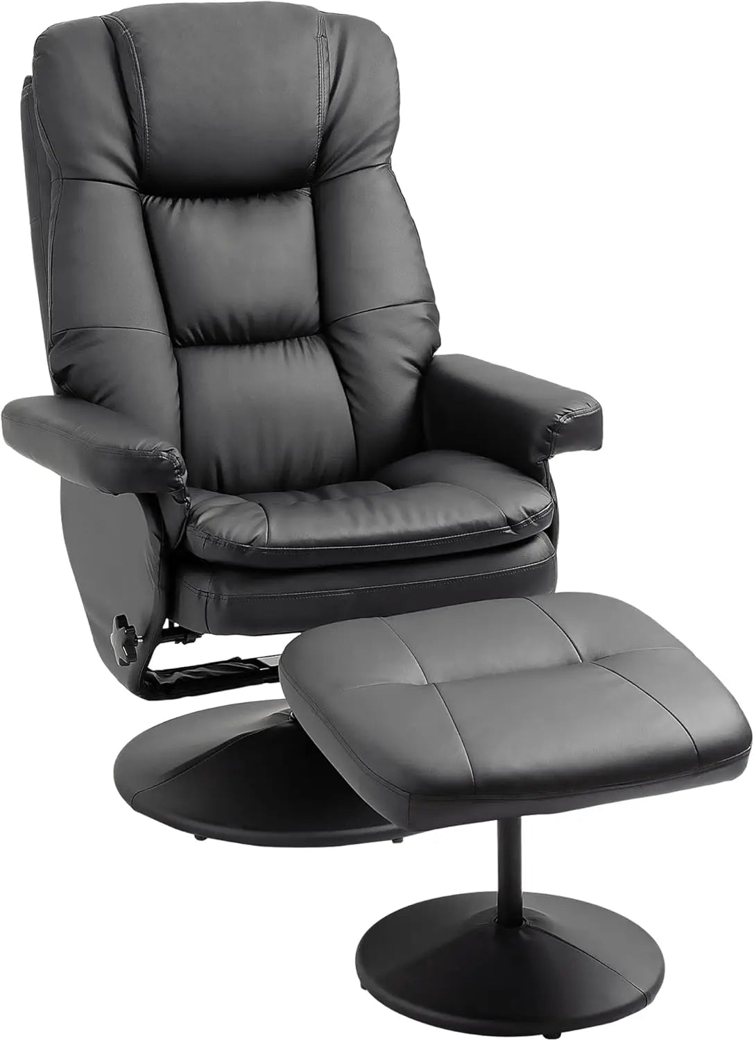 Swivel Recliner with Ottoman,
