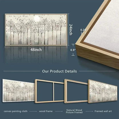 Framed Canvas Wall Art