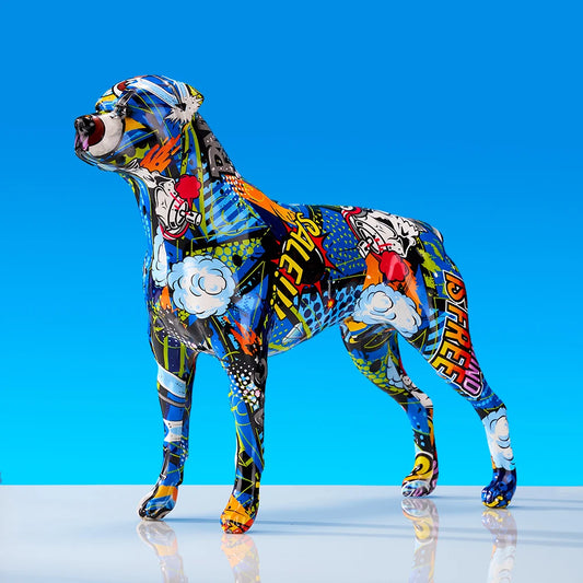 Graffiti Rottweiler